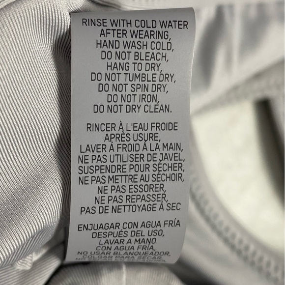 SKIMS Swim Bandeau Bikini Set Chrome - Picture 2 of 11